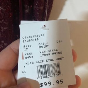 David’s bridal bridesmaid dress